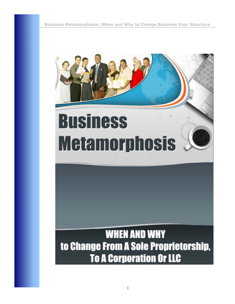 Business Metamorphosis PDF Download – Unknown Author