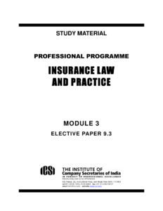 630d4c118fa40 insurance law and practice Kitap Kapağı