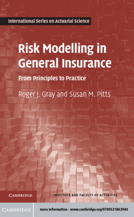 Risk Modelling in General Insurance PDF Download – Unknown Author