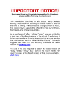 630f6d9fe0cb7 ebay holiday frenzy Kitap Kapağı