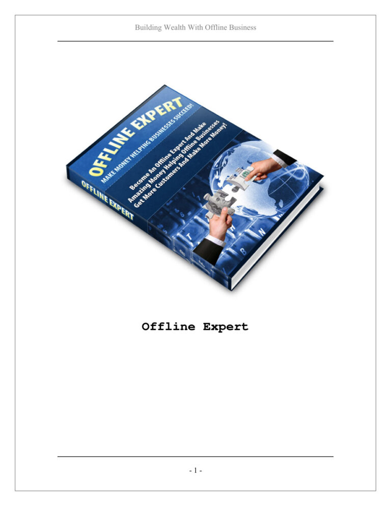 Offline Expert PDF Download – Unknown Author