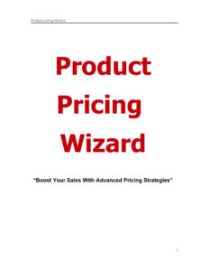 631f025596023 product pricing wizard Kitap Kapağı