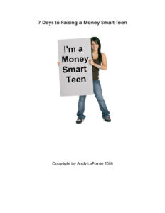 631f13ba0f4a4 7 days to raising a money smart teen Kitap Kapağı