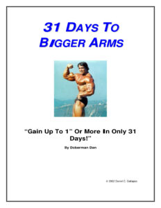6321b36c8ddf4 31 days to bigger arms Kitap Kapağı