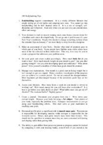 6321b68e1652b 100 bodybuilding tips Kitap Kapağı