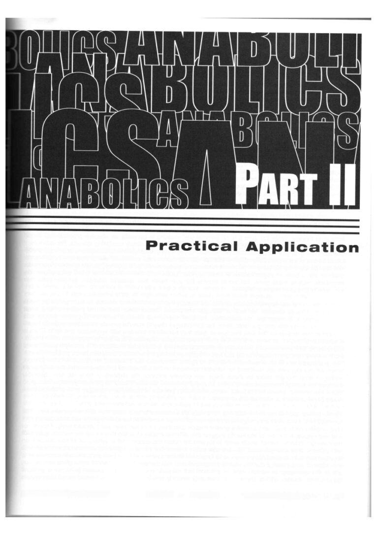 Anabolic Part II PDF Download – Unknown Author