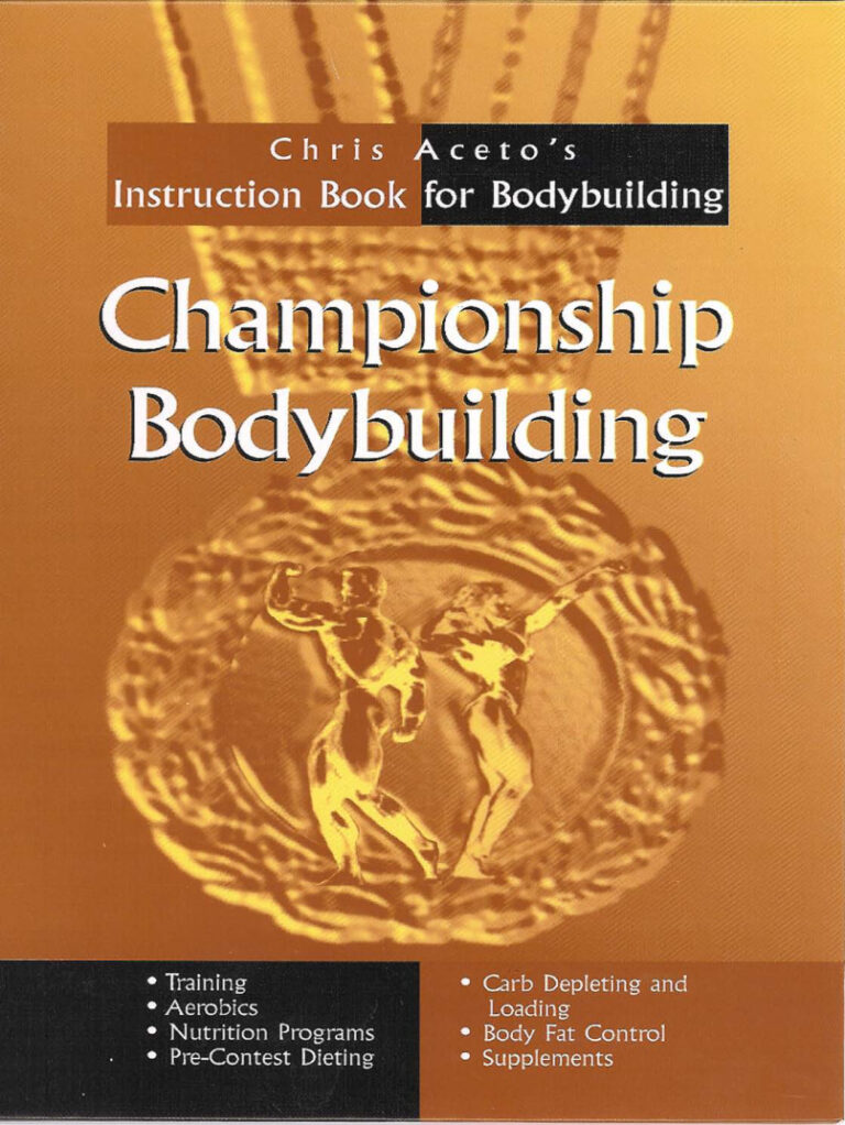 Championship Bodybuilding PDF Download – Unknown Author