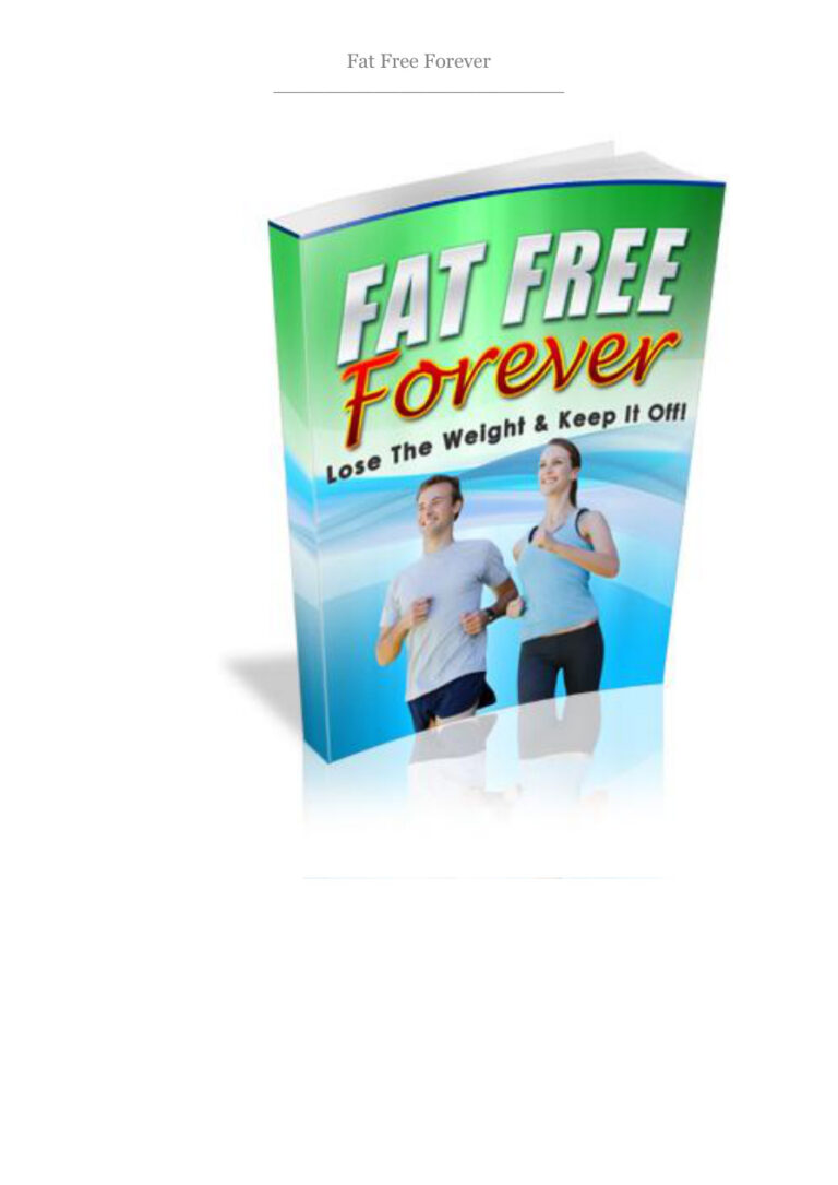 Fat Free Forever PDF Download – Unknown Author