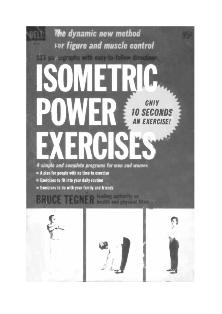 Isometric Power Exercises PDF Download – Unknown Author