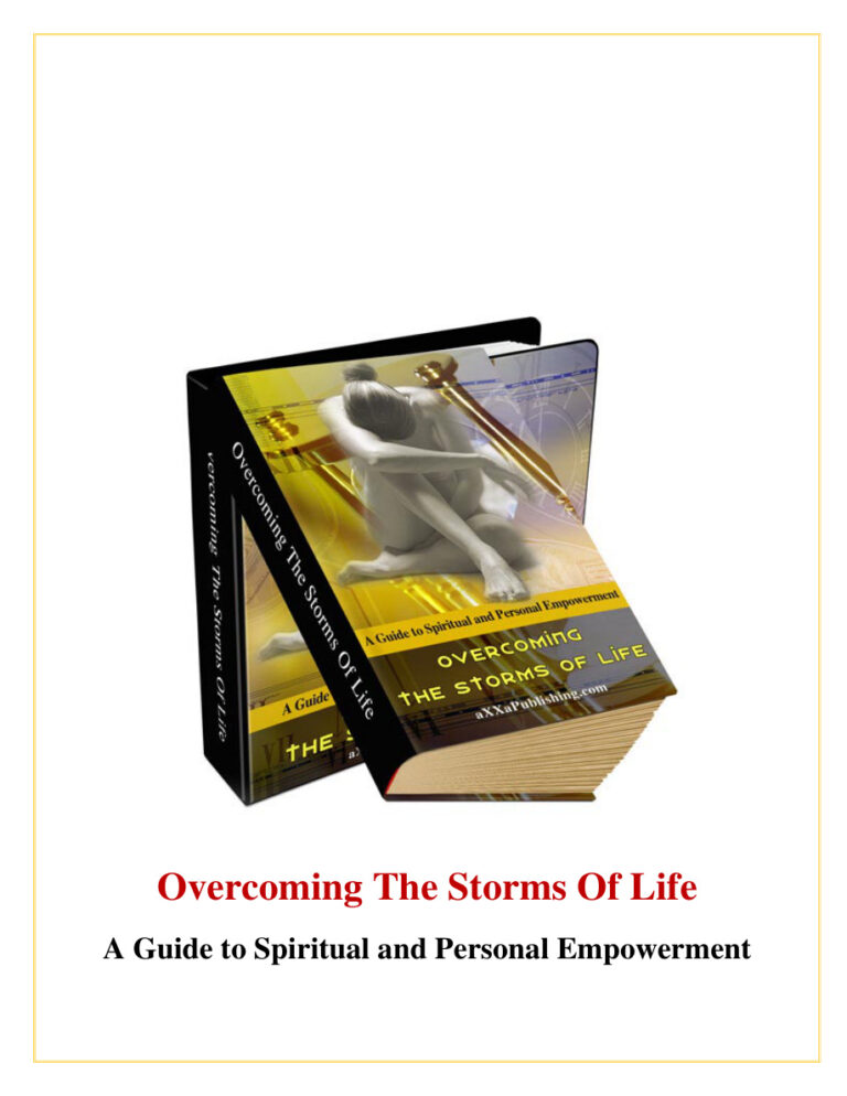 Overcoming the Storms of Life PDF Download – Unknown Author