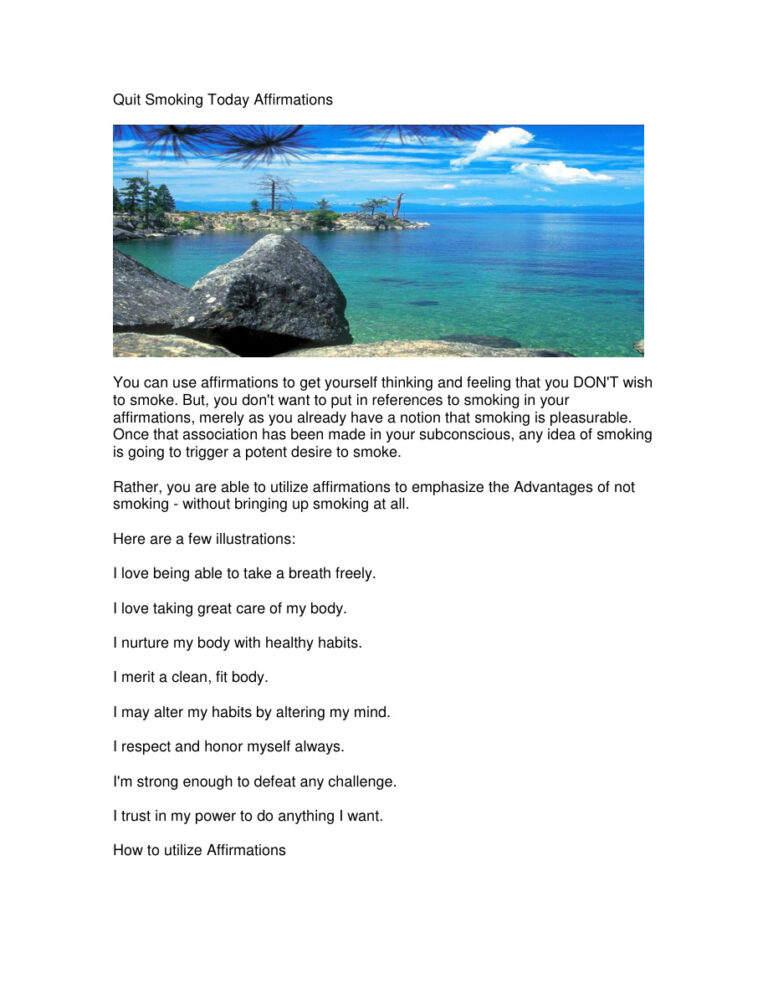 Quit Smoking Today PDF Download – Unknown Author