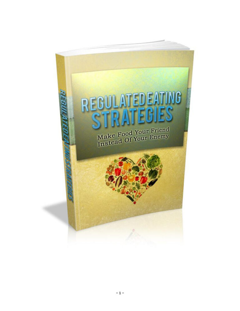 Regulated Eating Strategies PDF Download – Unknown Author