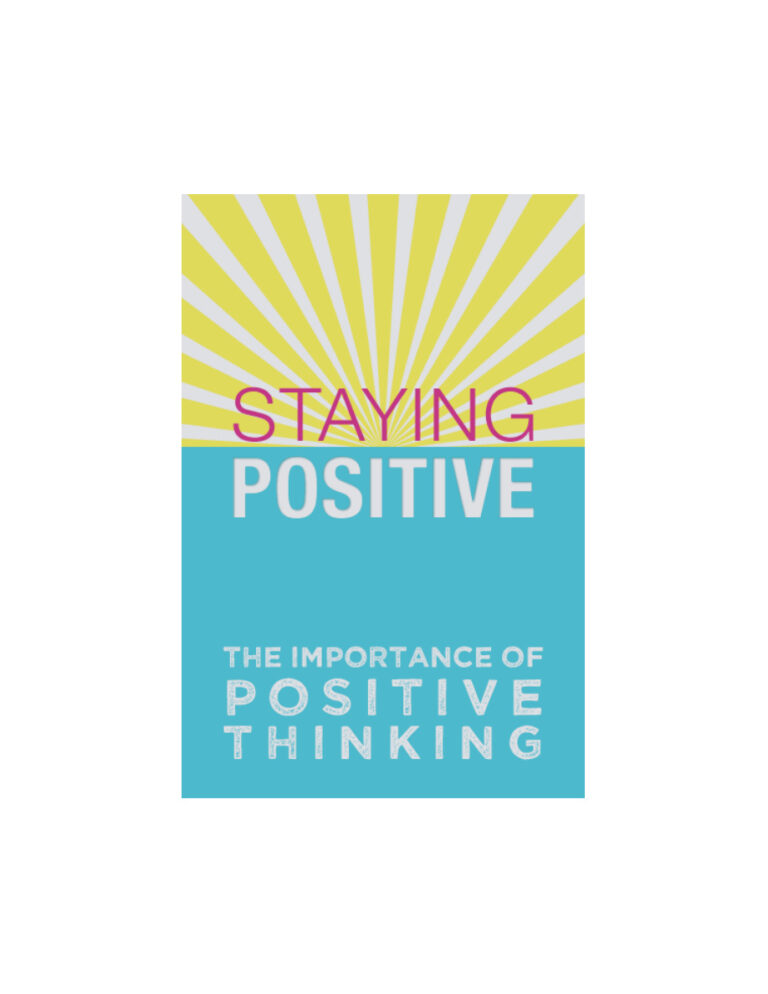 Staying Positive PDF Download – Unknown Author