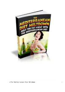 63362b1f8542a the mediterranean diet meltdown Kitap Kapağı