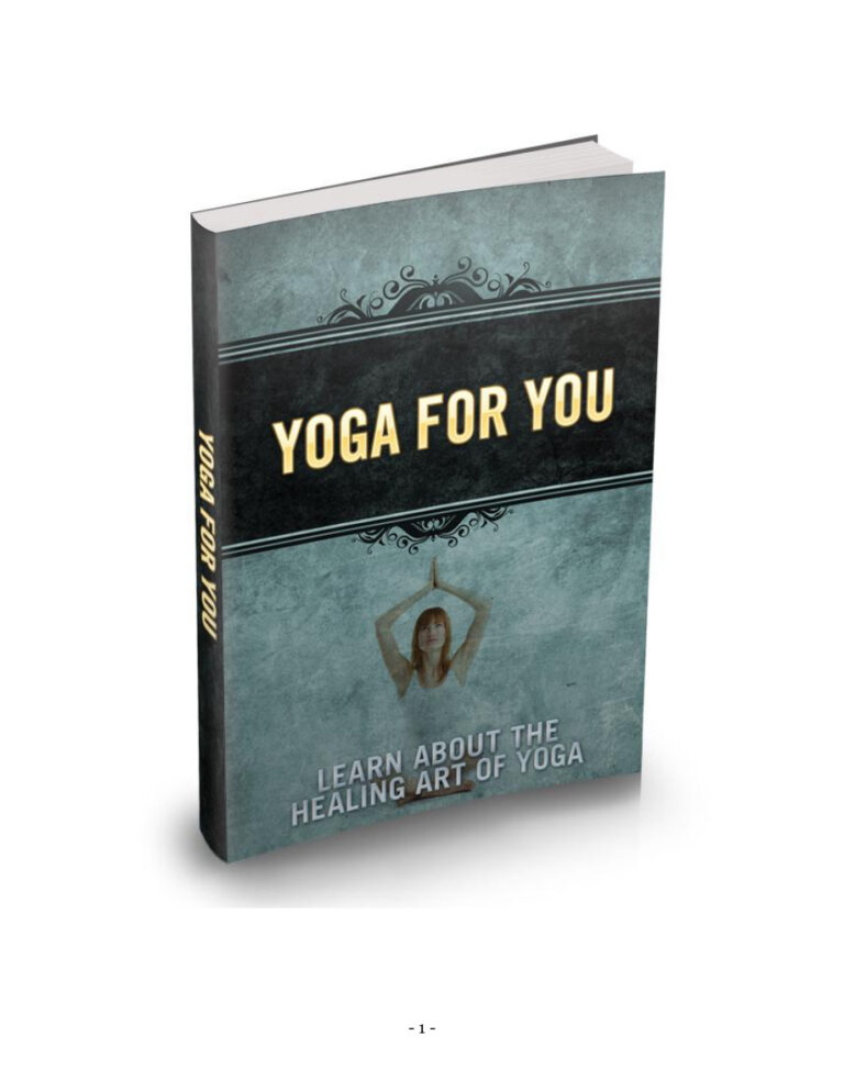 Yoga for You PDF Download – Unknown Author
