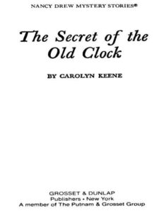 634eaaa2234f8 the secret of the old clock Kitap Kapağı