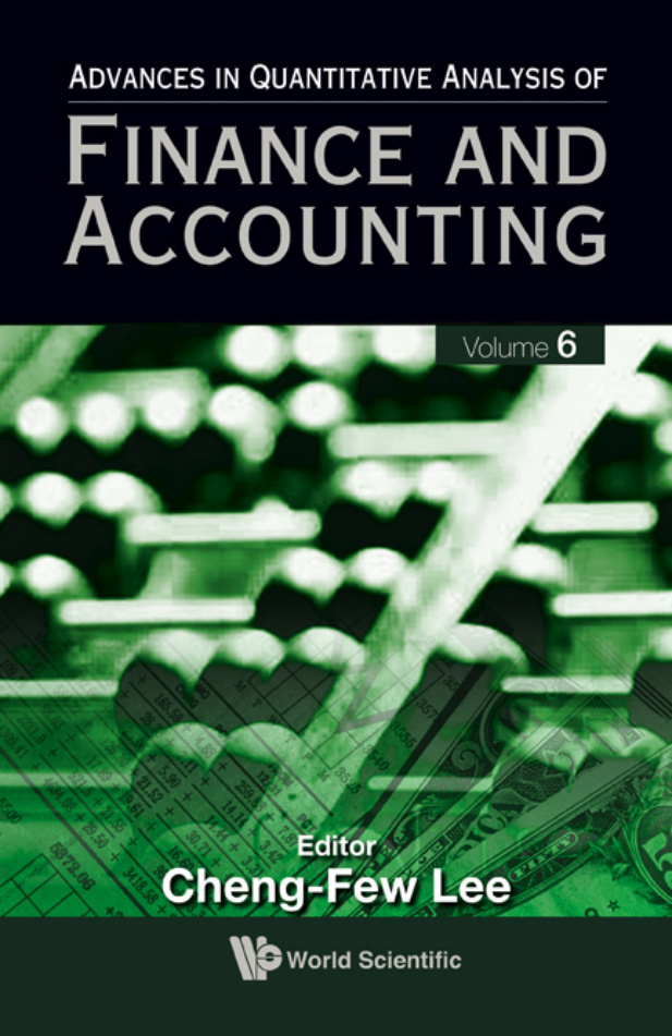 Advances in Quantitative Analysis of Finance and Accounting PDF Download – Unknown Author