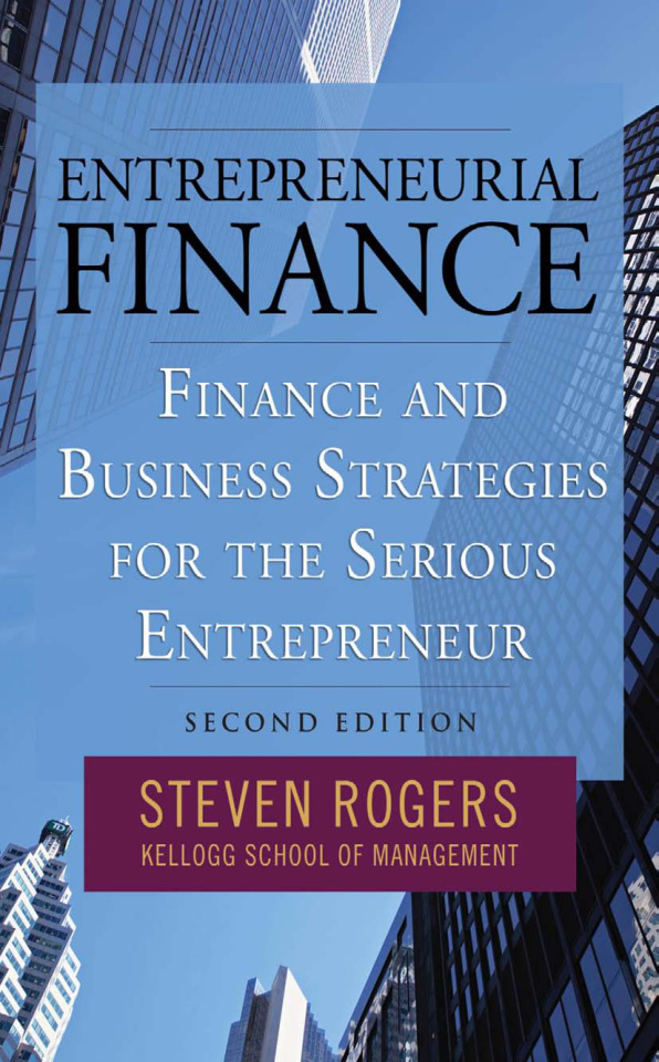 Entrepreneurial Finance PDF Download – Unknown Author