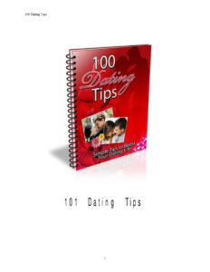 63613c5aa9c8d 100 dating tips Kitap Kapağı