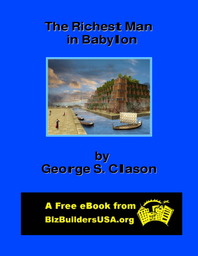 The Richest Man in Babylon PDF Download – George S. Clason