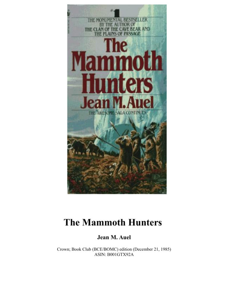 637bedb8053ec the mammoth hunters Kitap Kapağı