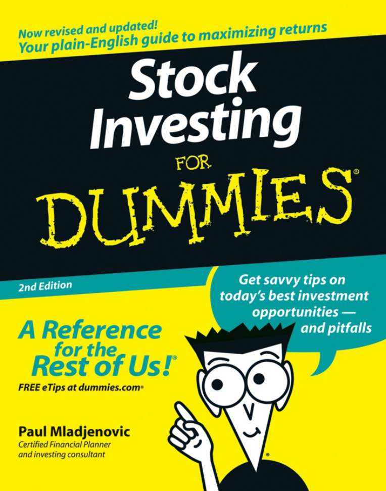 Stock Investing for Dummies PDF Download – Paul Mladjenovic