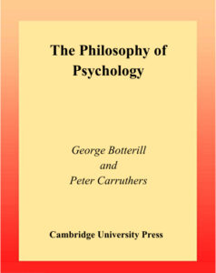 63c10e5e8c99b the philosophy of psychology Kitap Kapağı