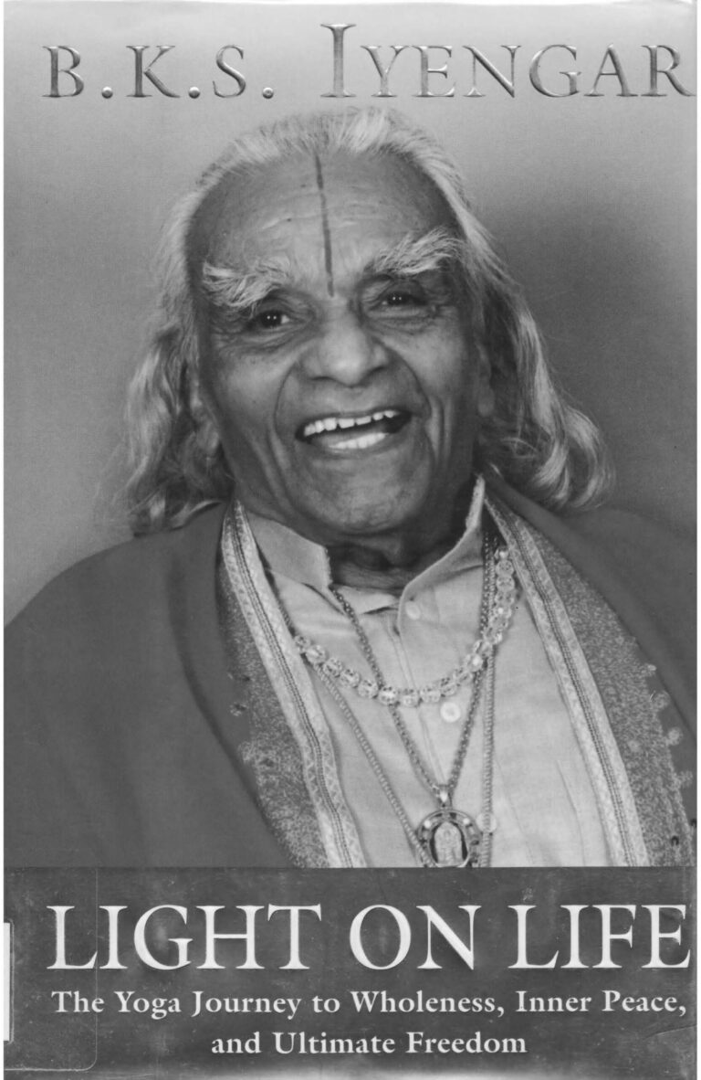 Light on Life PDF Download – B.K.S. Iyengar