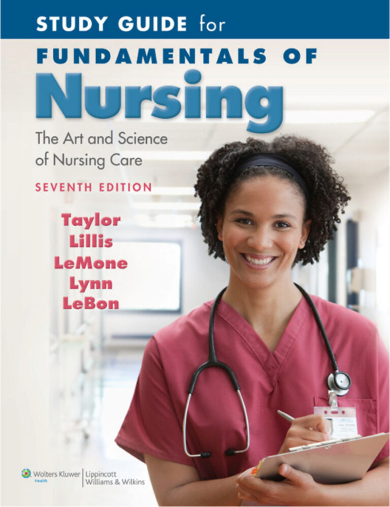 Study Guide for Fundamentals of Nursing PDF Download – Unknown Author