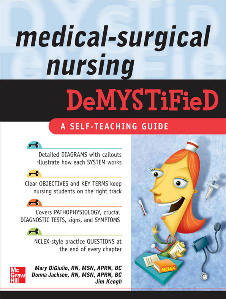 Medical-Surgical Nursing Demystified PDF Download – Unknown Author