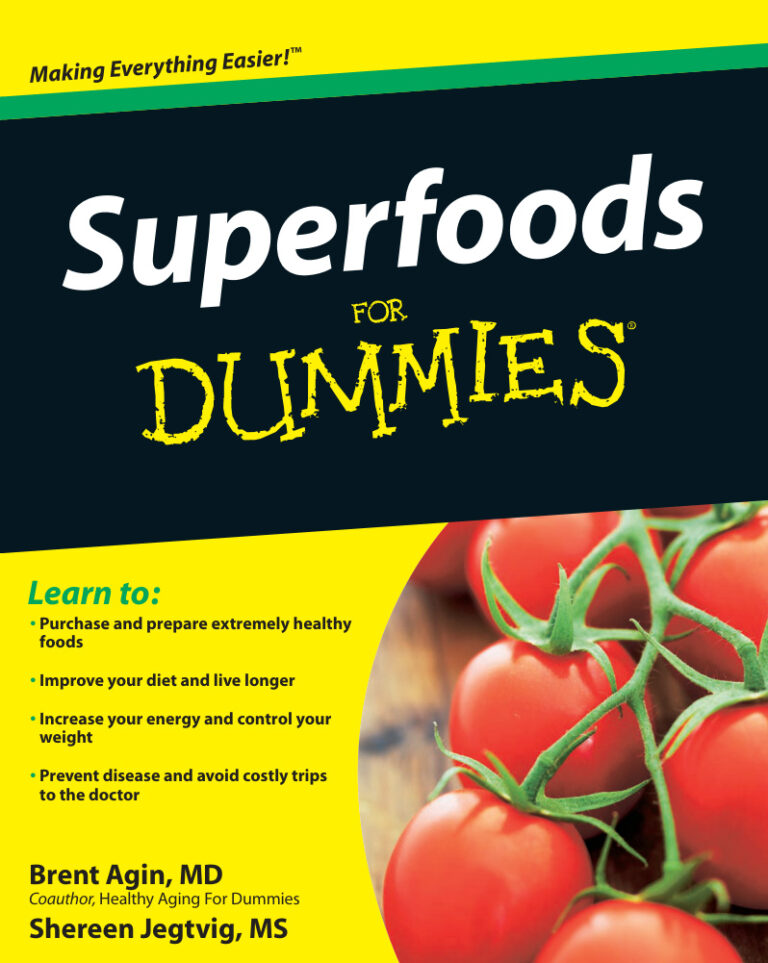 Superfoods for Dummies PDF Download – Brent Agin and Shereen Jegtvig