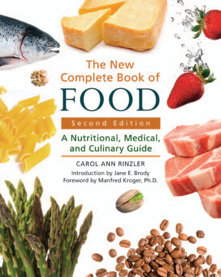 The New Complete Book of Food PDF Download – Carol Ann Rinzler