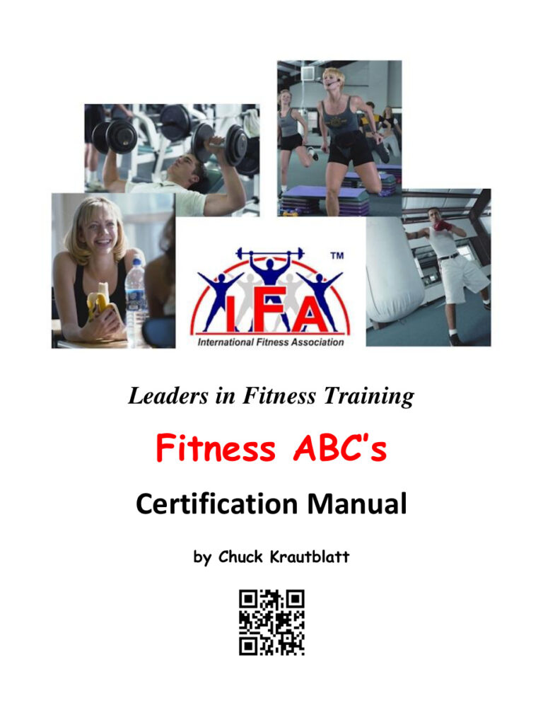 Fitness ABCs – International Fitness Association PDF Download – Unknown Author