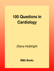 63da718c2de60 100 questions in cardiology Kitap Kapağı