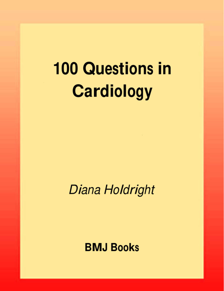 100 Questions in Cardiology PDF Download – Unknown Author
