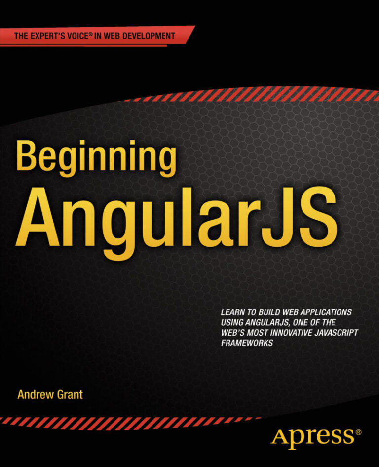 Beginning AngularJS PDF Download – Andrew Grant