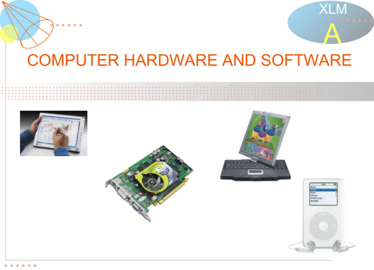 Computer Hardware and Software PDF Download – Unknown Author