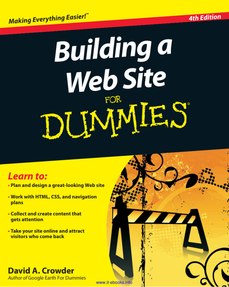 Building a Website for Dummies PDF Download – David A. Crowder
