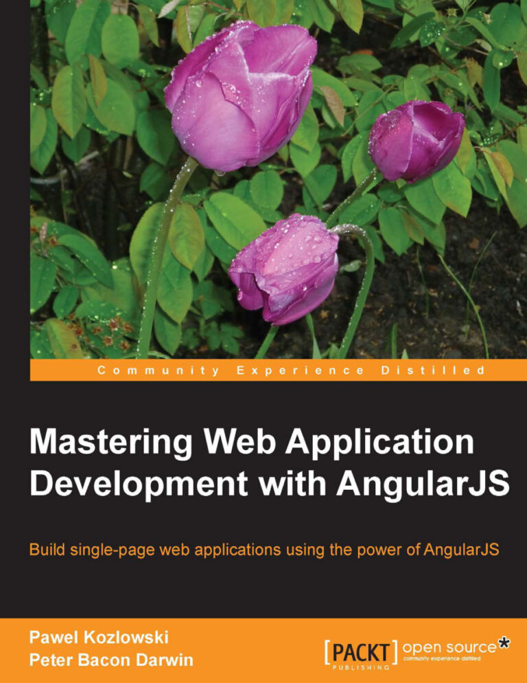 Mastering Web Application PDF Download – Unknown Author