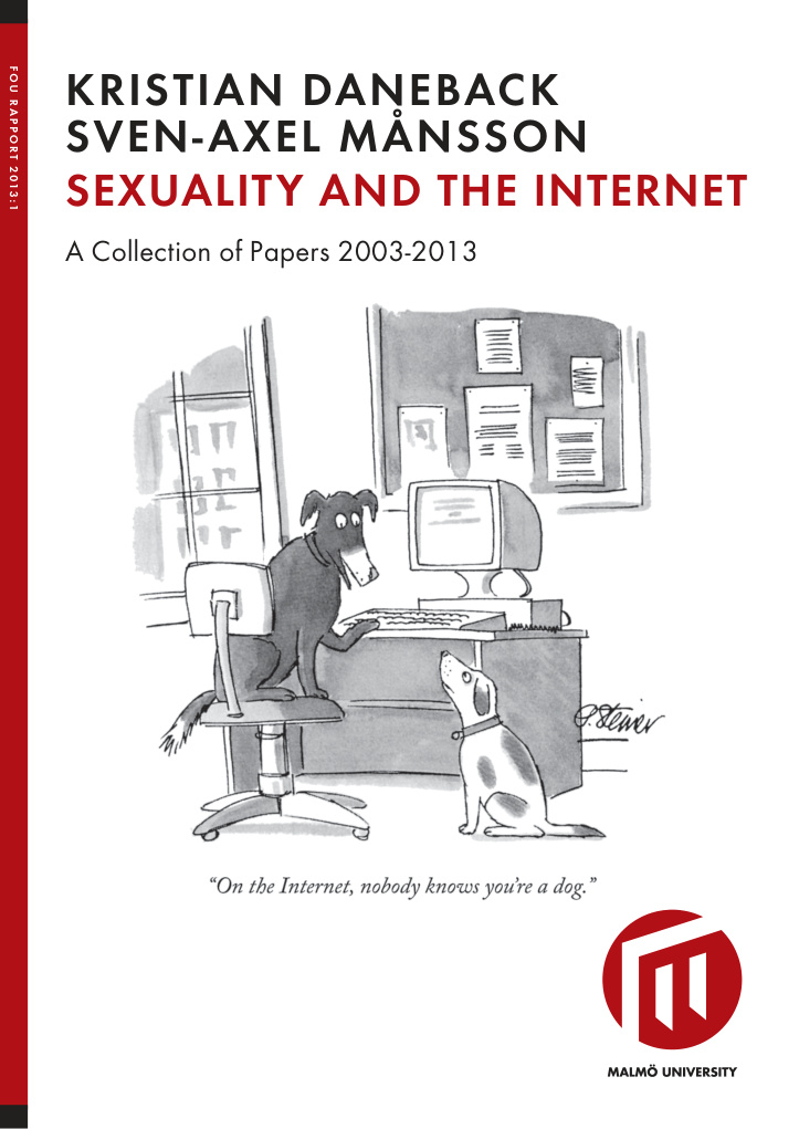 Sexuality and the Internet PDF Download – Unknown Author