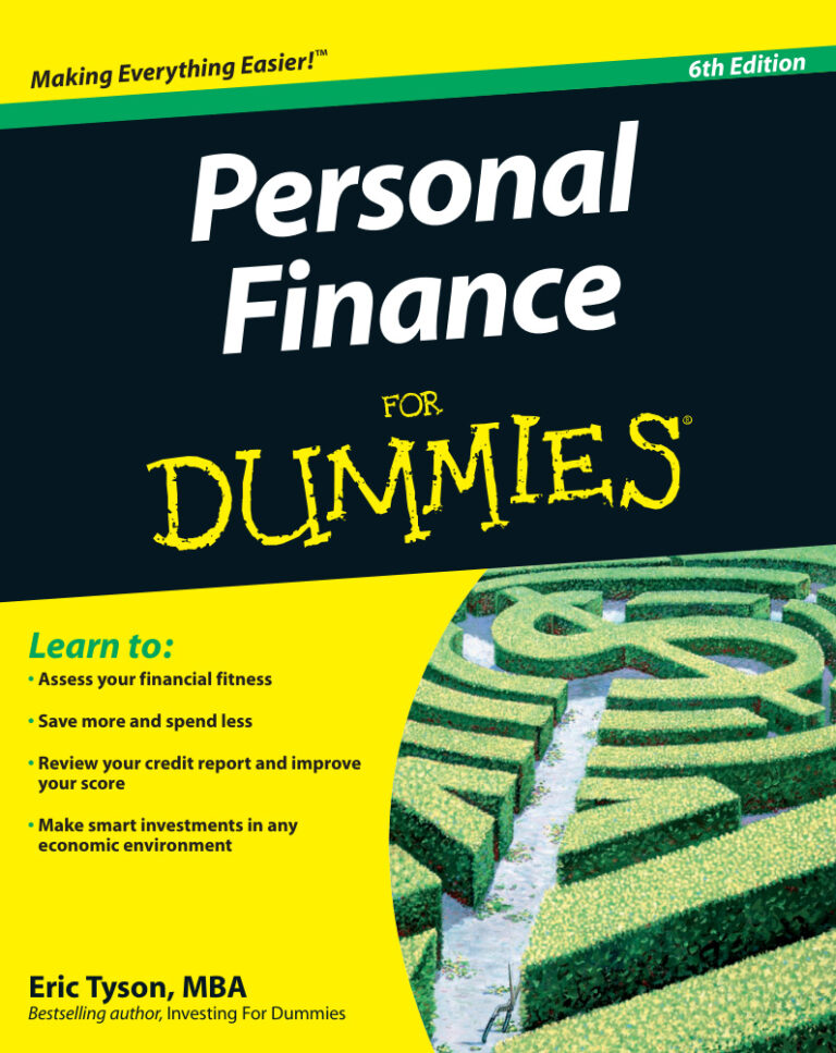 Personal Finance for Dummies PDF Download – Eric Tyson
