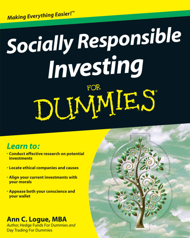 63eaacc90044e socially responsible investing for dummies Kitap Kapağı
