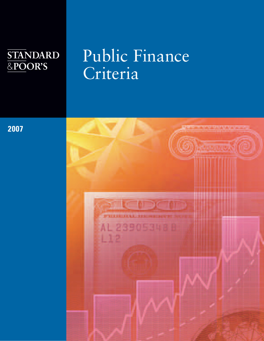 Public Finance Criteria PDF Download