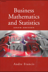 640e2ed9aaea2 business mathematics and statistics Kitap Kapağı