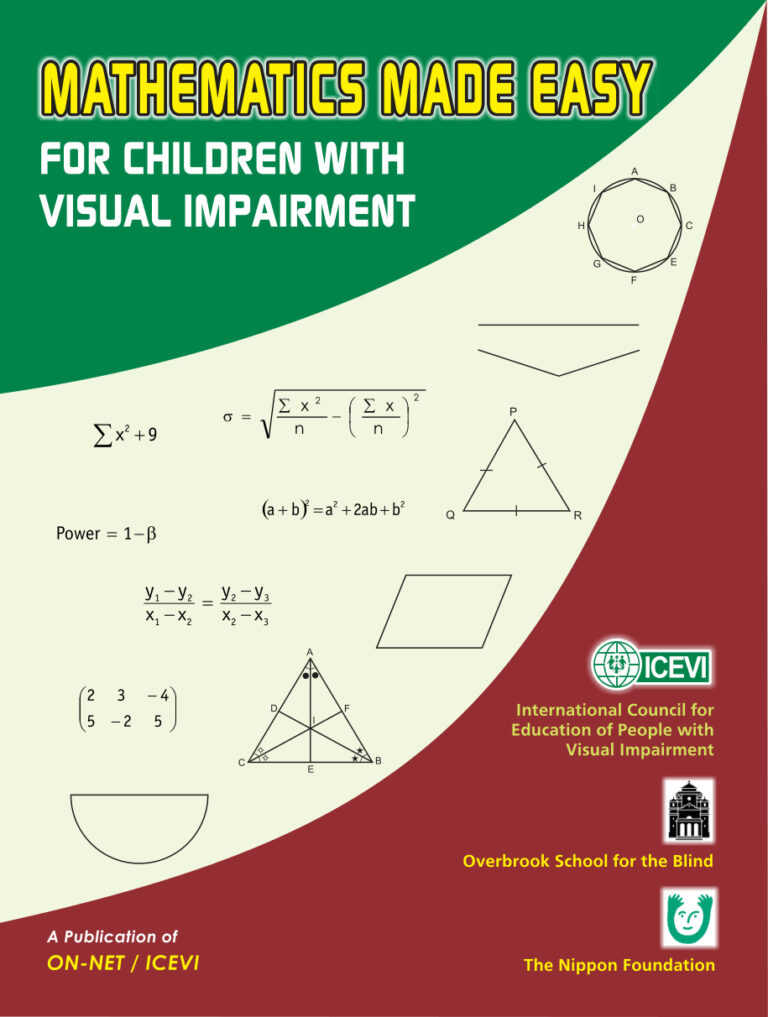 640e3476a30dc mathematics made easy for children with visual impairment Kitap Kapağı