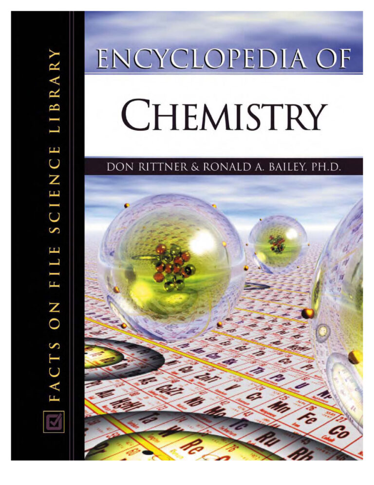 Encyclopedia of Chemistry PDF Download – Unknown Author