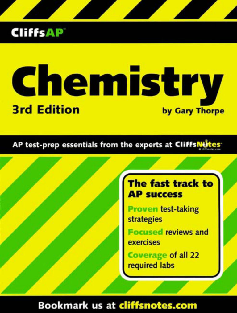 Cliffs AP Chemistry PDF Download – Gary S. Thorpe