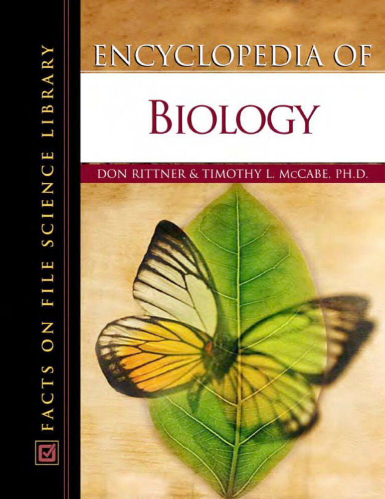 Encyclopedia of Biology PDF Download – Don Rittner and Timothy L. McCabe