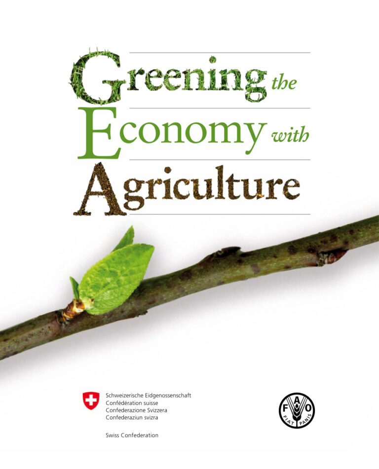 Greening the Economy with Agriculture – Food and Agriculture PDF Download – Unknown Author