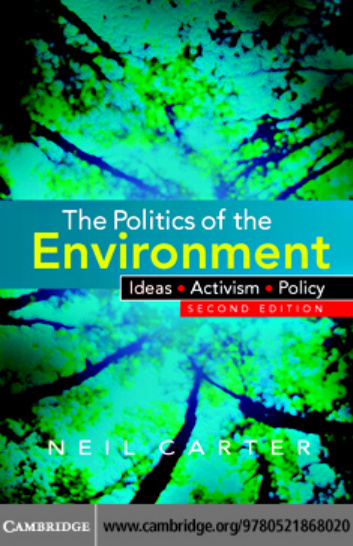 The Politics of the Environment PDF Download – Neil Carter